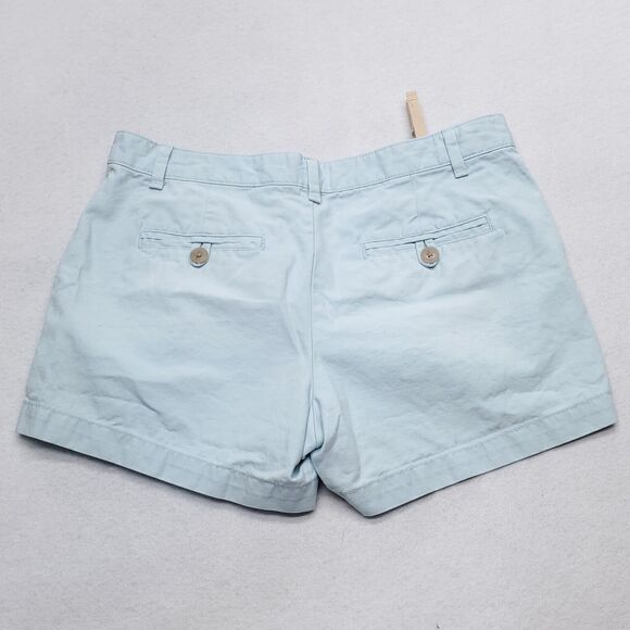 Gap Light Wash Casual Button Zip Chino Short Shorts Womens Size 00 Blue - Picture 7 of 9